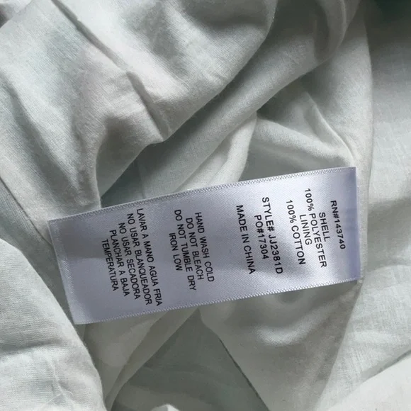 NWT - feminine mini dress from Tuckernuck — Sz L - Picture 5 of 7